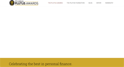 Desktop Screenshot of plutusawards.com